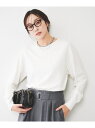 【SALE/50%OFF】【洗える/2WAY】ストレッチニット UNTITLED アンタイトル トップス ニット グリーン イエロー ホワイト ネイビー【RBA...