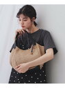 雑材合皮コンビマチ付きトートバッグ OPAQUE.CLIP オペークドットクリップ バッグ トートバッグ ブラック グリーン【送料無料】[Rakuten Fas...
