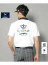 【SALE/50%OFF】【新レーベル ADABAT NAVY】UVカット/吸水速乾 ドライカノコバイカラーポロシャツ adabat アダバット トップス ポロ...