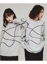 【SALE/50%OFF】ラインアートニット tk.TAKEO KIKUCHI ティーケータケオキクチ トップス ニット ブラック グレー ブラウン【RBA_E...