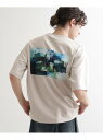 【SALE/50%OFF】サマースウェード アブストカットソー tk.TAKEO KIKUCHI ティーケータケオキクチ トップス カットソー・Tシャツ ブラッ...