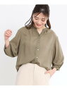 【SALE/40%OFF】【夏SALE/接触冷感/マシンウォッシュ可/セットアップ可】スリーブディティールブラウス Reflect リフレクト トップス シャツ...