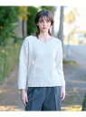 【SALE/50%OFF】ツイーディプルオーバーニット DRESSTERIOR ドレステリア トップス ニット ブルー グリーン ホワイト【RBA_E】【送料無...