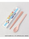 引きフタ箸スプーンセット PK <SANRIO CHARACTERS サンリオキャラクターズ> 212 KITCHEN STORE トゥーワントゥーキッチンスト...