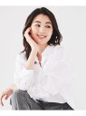 【SALE/30%OFF】【ニットと重ね着にもおすすめ!】ワイドシルエットシャツ UNTITLED アンタイトル トップス シャツ・ブラウス ホワイト【RBA_...