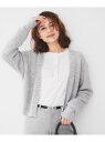【SALE/33%OFF】【洗える/ボレロ】パール調付きニットカーディガン UNTITLED アンタイトル トップス カーディガン グレー ブラック ベージュ【...