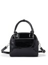 【SALE/30%OFF】エナメル調2WAYミニボストン OberTashe エスペランサ バッグ ボストンバッグ ブラック レッド シルバー【RBA_E】[R...