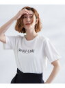 【SALE/36%OFF】【UVカット・接触冷感】ベーシックロゴTシャツ grove グローブ トップス カットソー・Tシャツ ベージュ イエロー グレー ホワ...