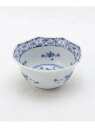 藍凛堂 八角珍味鉢 格子花紋 212 KITCHEN STORE トゥーワントゥーキッチンストア 食器・調理器具・キッチン用品 その他の食器・調理器具・キッチン...