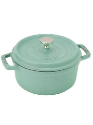 STAUB ストウブ ピコ・ココット ラウンド 18cm セージグリーン 212 KITCHEN STORE トゥーワントゥーキッチンストア 食器・調理器具・キッチン用品 その他の食器・調理器具・キッチン用品 レッド【送料無料】[Rakuten Fashion]