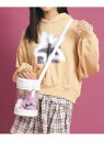【SALE/50%OFF】【推し活】バニティ型ポーチショルダー PINK-latte ピンク ラテ バッグ ショルダーバッグ ホワイト ブラック ブルー【RBA...
