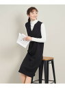 【SALE/30%OFF】【ロングシーズン着まわせる/伸縮性あり/リサイクルポリエステル使用】ダンボールジャンスカ ITS' DEMO イッツデモ ワンピース・...