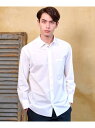 【SALE/46%OFF】46Gジャージー リラックスシャツ DRESSTERIOR ドレステリア トップス シャツ・ブラウス ブルー ホワイト【RBA_E】【...