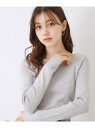 【SALE/43%OFF】ラメ混ボートネックリブニットプルオーバー Couture Brooch クチュールブローチ トップス ニット ブルー ネイビー【RBA...