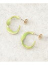 【SALE/50%OFF】ひねりエポピアス OPAQUE.CLIP オペークドットクリップ アクセサリー・腕時計 ピアス ピンク グリーン イエロー【RBA_E...