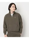 【SALE/50%OFF】【ユニセックス】裏毛起毛ハーフジップスウェット Dessin デッサン トップス スウェット・トレーナー グレー ブラック【RBA_E...