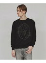【SALE/55%OFF】裏毛フラワースウェット tk.TAKEO KIKUCHI ティーケータケオキクチ トップス カットソー・Tシャツ グレー ベージュ【R...
