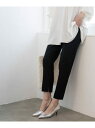 【SALE/30%OFF】《S-LLsize》ハイストレッチイージースティックパンツ【洗濯機洗い可】 OPAQUE.CLIP オペークドットクリップ パンツ そ...
