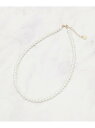 【SALE/20%OFF】ガラスパールネックレス Dessin デッサン アクセサリー・腕時計 ネックレス ゴールド【RBA_E】[Rakuten Fashio...