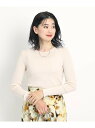 【SALE/50%OFF】【洗える】薄リブニットプルオーバー COUP DE CHANCE クード シャンス トップス ニット ベージュ パープル イエロー ブ...