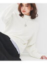 【SALE/20%OFF】【洗える】ミドルゲージ モックネックニット UNTITLED アンタイトル トップス ニット ホワイト ブルー ネイビー グレー ピン...