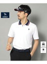 【SALE/50%OFF】【新レーベル ADABAT NAVY】UVカット/吸水速乾 クレリックドライポロシャツ adabat アダバット トップス ポロシャツ...