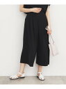 【SALE/20%OFF】【涼しい!/シワになりにくい/吸水速乾/洗える】フレアスカートパンツ THE SHOP TK ザ ショップ ティーケー パンツ その他...