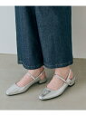 【SALE/45%OFF】メリージェーンパンプス grove グローブ シューズ・靴 パンプス ブラック シルバー【RBA_E】[Rakuten Fashion...