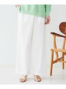 【SALE/50%OFF】【セットアップ可能】フロントラップ ワイドパンツ UNTITLED アンタイトル パンツ その他のパンツ グリーン ブラック ホワイト...