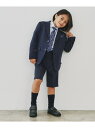 【110-130】ネクタイセットアップ THE SHOP TK ザ ショップ ティーケー スーツ・フォーマル セットアップスーツ ネイビー【送料無料】[Raku...