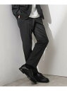 ライトTRジャージスラックス【洗濯機OK/毛玉ができにくい/ストレッチ/セットアップ可】 THE SHOP TK ザ ショップ ティーケー パンツ その他のパン...