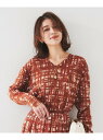 【SALE/57%OFF】【セットアップ可能/アンサンブル可能/シアー】チェックプリント プルオーバーニット UNTITLED アンタイトル トップス ニット ...