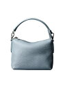 【ミニマ】レザーショルダーバッグ S 2WAY 本革 ミニバッグ(商品番号:P25-33017) HIROFU ヒロフ バッグ ショルダーバッグ ブルー グレー...
