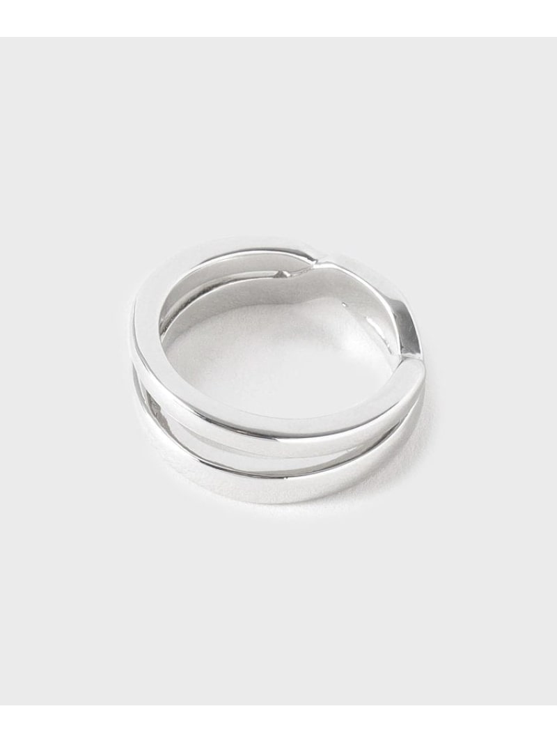 【SALE／20%OFF】クロスリング tk.TAKEO KIKUCHI ティーケータケオキクチ アクセサリー・腕時計 リング・指輪 シルバー ブラック【RBA_E】[Rakuten Fashion]