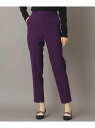 【SALE/49%OFF】【ストレッチ/ベストセラー】ウォッシャブルテーパードパンツ DRESSTERIOR ドレステリア パンツ その他のパンツ パープル【R...