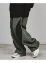 【SALE/61%OFF】ギミックフリースパンツ tk.TAKEO KIKUCHI ティーケータケオキクチ パンツ その他のパンツ ブラック グレー【RBA_E...