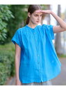 【SALE/32%OFF】ガーメントダイラミーフレンチシャツ DRESSTERIOR ドレステリア トップス シャツ・ブラウス レッド ブルー ブラック【RBA...