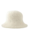 【SALE/30%OFF】シャギーバケットハット OPAQUE.CLIP オペークドットクリップ 帽子 ハット ブラック ホワイト【RBA_E】[Rakuten...