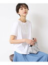 【SALE/20%OFF】【接触冷感・洗える】美光沢カットソーゆったりシルエット Dessin デッサン トップス カットソー・Tシャツ ホワイト グレー ブラ...