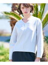 【SALE/70%OFF】【洗える/イージーケア】Vネックジョーゼットプルオーバー DRESSTERIOR ドレステリア トップス カットソー・Tシャツ【RBA...