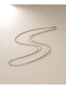 K10ベネフラット*フラッシュアズキレイヤード ネックレス COCOSHNIK ココシュニック アクセサリー・腕時計 ネックレス イエロー【送料無料】[Raku...
