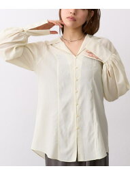 CODE A｜sheer long shirt DRESSTERIOR ドレステリア トップス シャツ・ブラウス グリーン グレー【送料無料】[Rakuten Fashion]