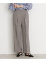 【SALE/30%OFF】【CAVIAN】ベーシックワイドパンツ/洗濯機OK THE SHOP TK ザ ショップ ティーケー パンツ その他のパンツ グレー ...
