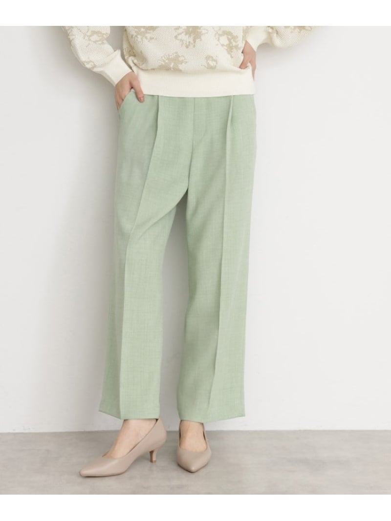 【SALE／40%OFF】【CAVIAN】ベーシックワイドパンツ/洗濯機OK THE SHOP TK ザ ショップ ティーケー パンツ その他のパンツ グレー ブラック グリーン ベージュ ピンク【RBA_E】[Rakuten Fashion] worldonlinestore-10034271 WORLD ONLINE STORE楽天市場店 サンプル画像3