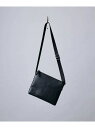 【SALE/10%OFF】レザー調サコッシュバッグ tk.TAKEO KIKUCHI ティーケータケオキクチ バッグ ショルダーバッグ ブラック ブラウン グリ...