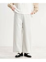 【SALE/60%OFF】【夏SALE/E-QUALITY/洗える】フルレングス丈ワイドストレートパンツ Reflect リフレクト パンツ その他のパンツ グ...