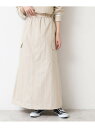 【SALE/60%OFF】【洗える・ウエストゴム】スピンドル付ストライプスカート(S~L) Dessin デッサン スカート ロング・マキシスカート グレー ブ...
