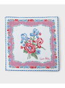 【ウェストウェルバンチ】柄 プリントタオルハンカチ LAURA ASHLEY HOME ローラ アシュレイ ファッション雑貨 ハンカチ・ハンドタオル ホワイト[...