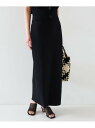 【SALE/50%OFF】【セットアップ可能】ペンシルニットスカート UNTITLED アンタイトル スカート ロング・マキシスカート ベージュ ブラック【RB...