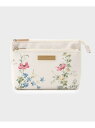 ポピー メドウ柄 ポーチ LAURA ASHLEY HOME ローラ アシュレイ 財布・ポーチ・ケース ポーチ グレー ホワイト【送料無料】[Rakuten F...